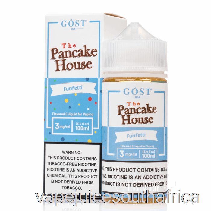 Vape Pods Funfetti - The Pancake House - Gost Vapor - 100Ml 3Mg